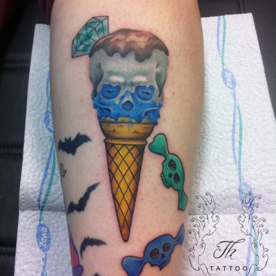 Ice Cream tattoo